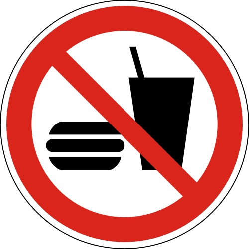 P022 Essen und Trinken verbote